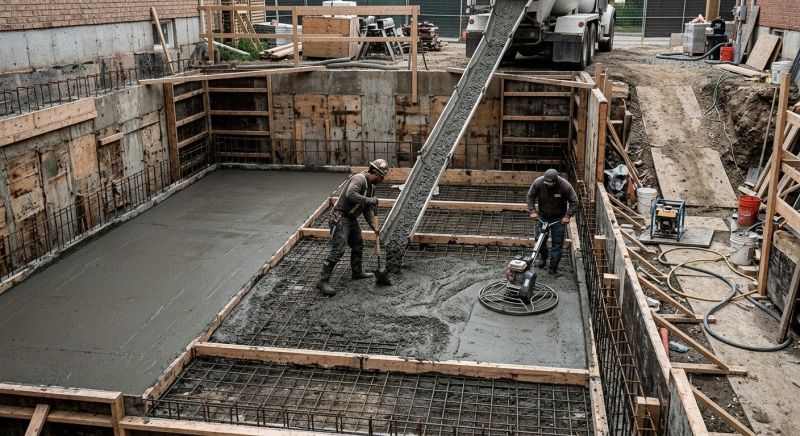 Basement Concrete Installation in Jensen Beach, FL