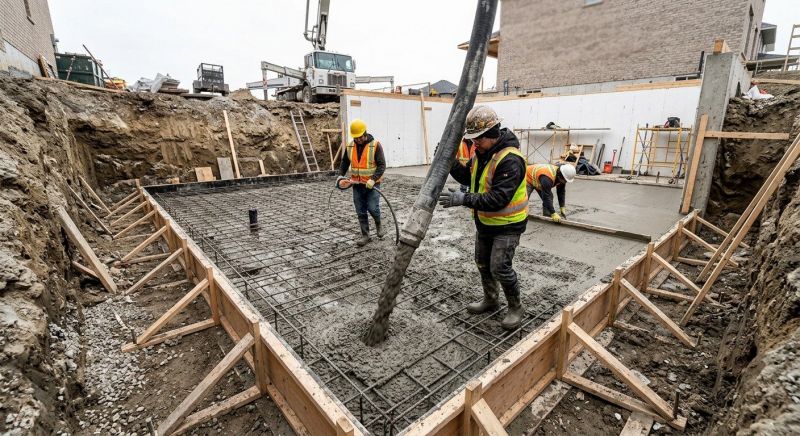 Basement Concrete Installation in Palm Beach Gardens, FL