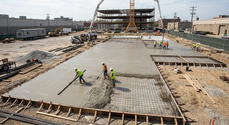 Commercial Slab Installation in Indiantown, FL