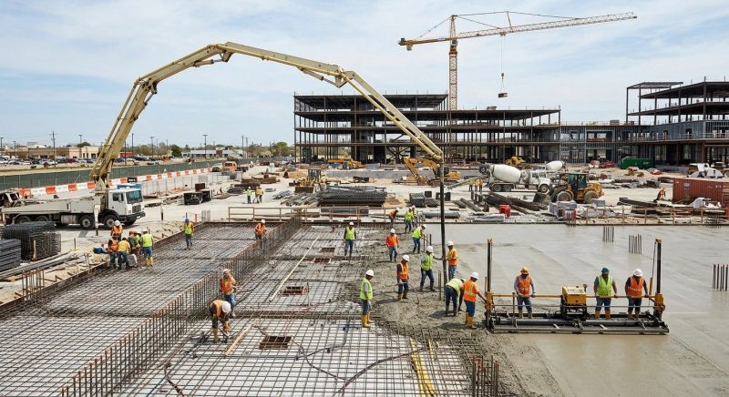 Commercial Slab Installation in Stuart, FL