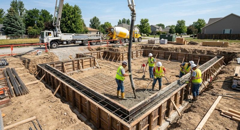 Concrete Foundation Installation in Indiantown, FL