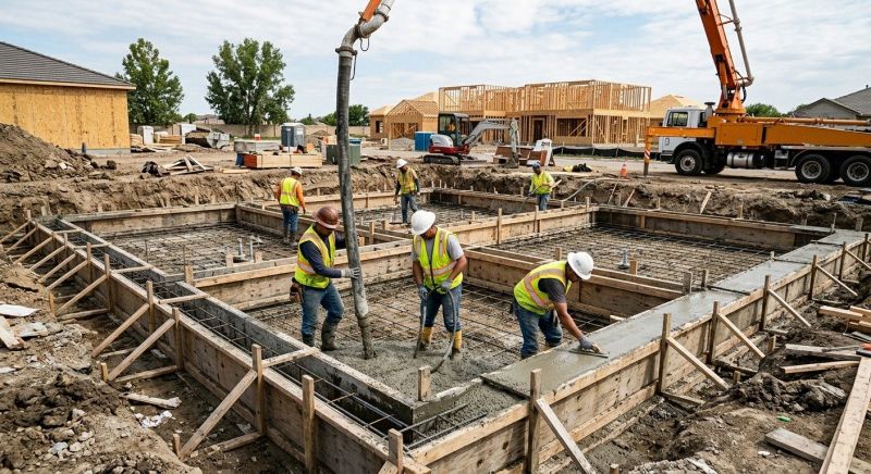Concrete Foundation Installation in Jupiter, FL