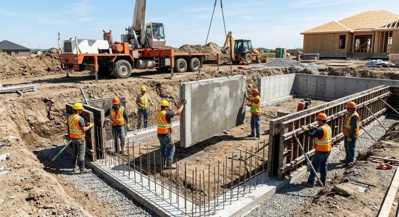 Foundation Wall Pouring in Jupiter, FL