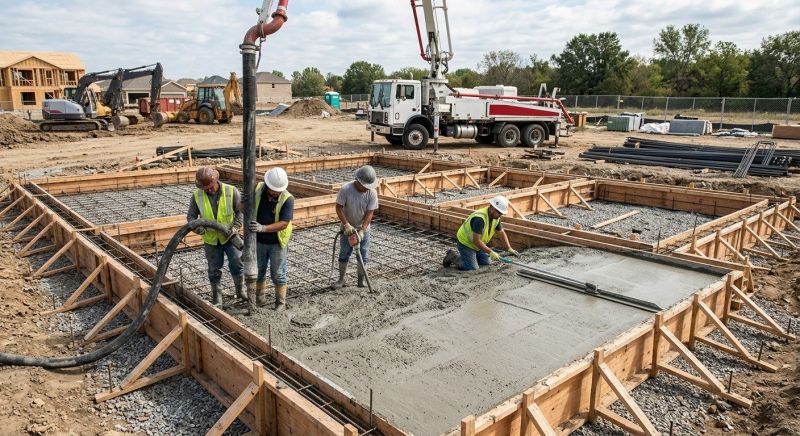 Foundation Wall Pouring in Martin County, FL