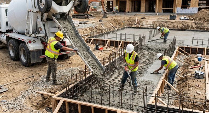 Foundation Wall Pouring in Martin County, FL