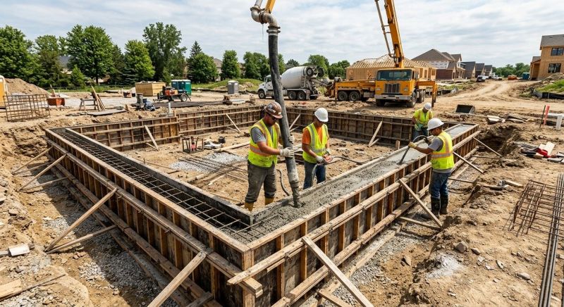 Foundation Wall Pouring in Stuart, FL