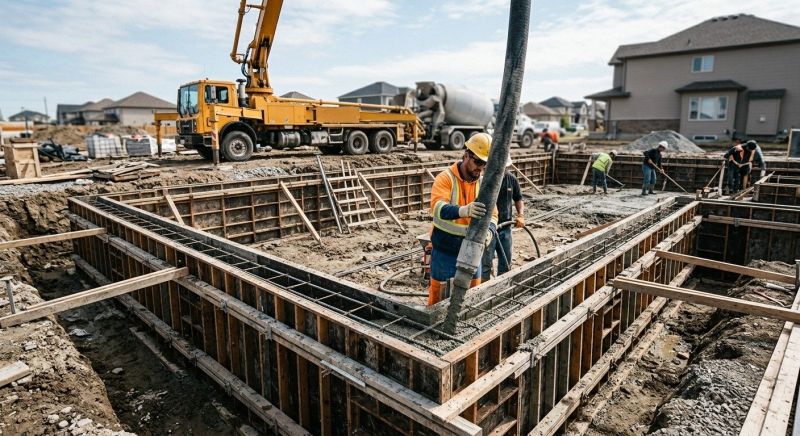 Foundation Wall Pouring in Stuart, FL